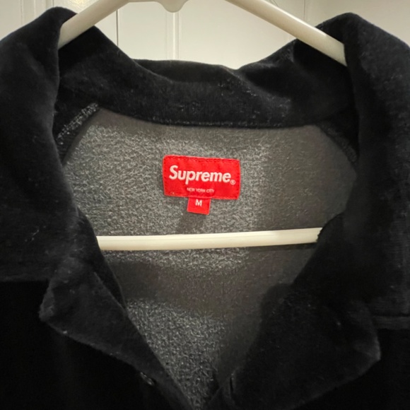 Supreme M velour long sleeve polo AUTHENTIC - Picture 5 of 15